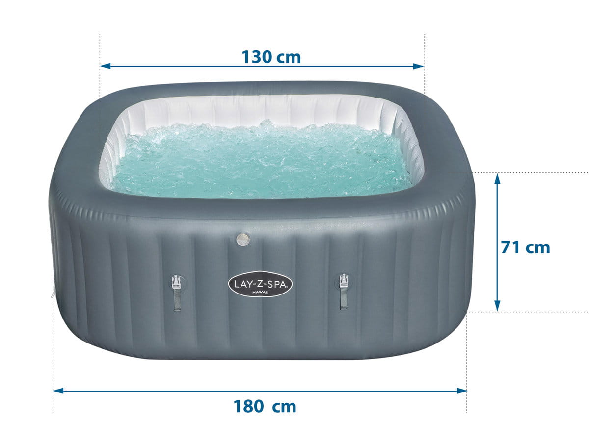 Jacuzzi SPA ogrodowe Bestway 60031 Hawaii HydroJet Pro 6osobowe 180 cm WiFi - zdjęcie 5