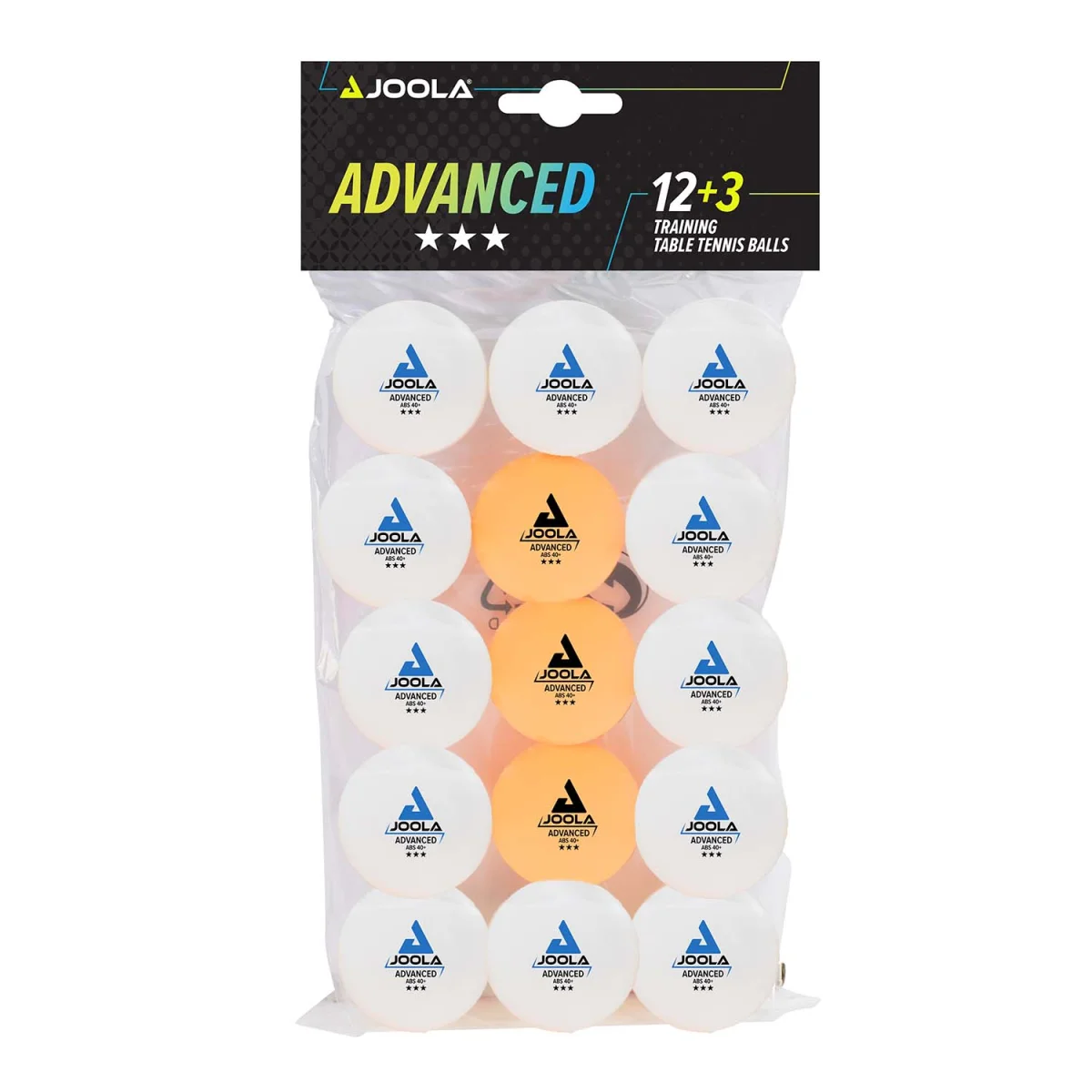 Piłeczki do tenisa stołowego JOOLA Advanced Training 15 sztuk - zdjęcie 2