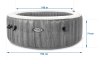 Jacuzzi INTEX 28440 Dmuchane SPA z hydromasażem 196x71cm LED WI-FI - zdjęcie 7