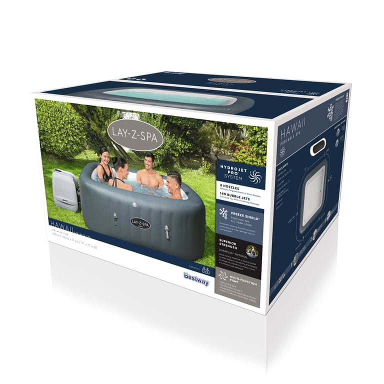 Jacuzzi SPA ogrodowe Bestway 60031 Hawaii HydroJet Pro 6osobowe 180 cm WiFi - zdjęcie 24