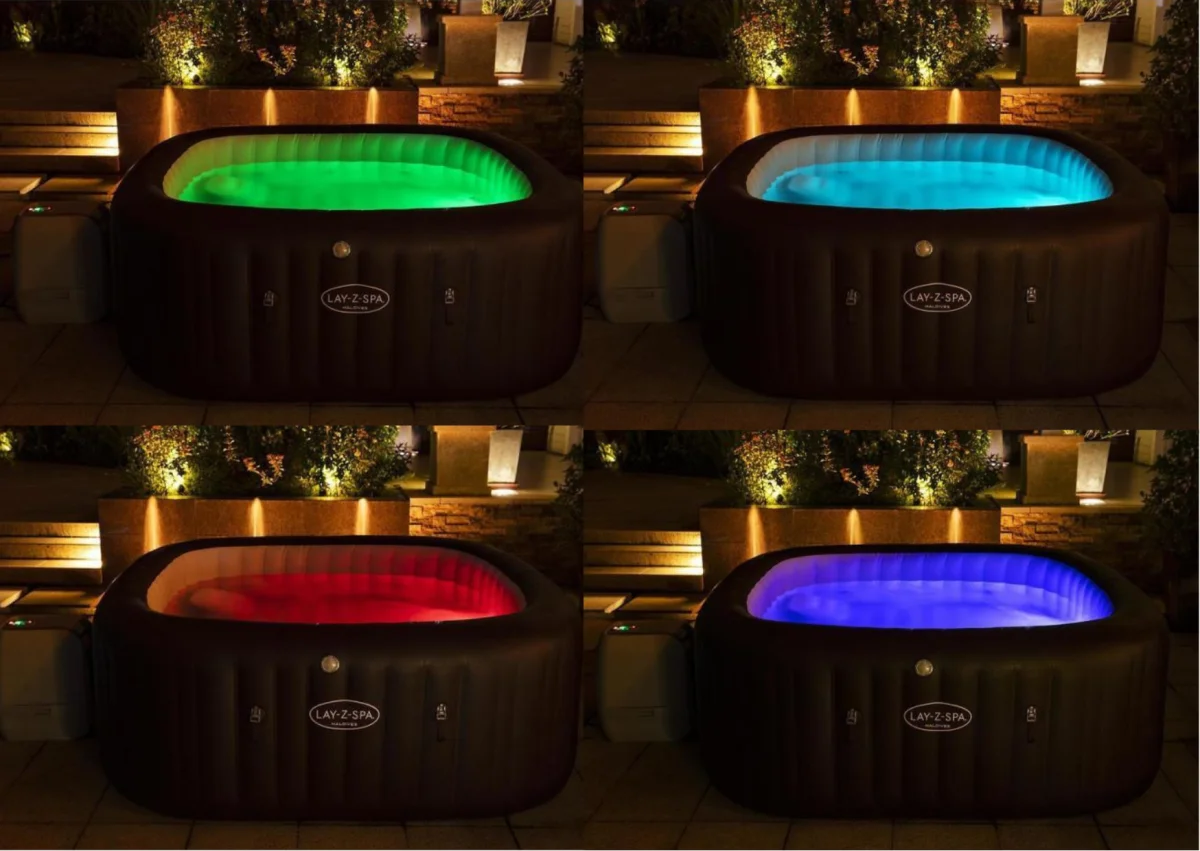 Jacuzzi SPA ogrodowe Bestway 60033 Maldives HydroJet Pro dla 5-7osób 201cm LED - zdjęcie 10