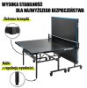 Stół do tenisa Joola Outdoor J200A szary z siatką - zdjęcie 2