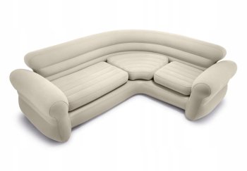 Kanapa sofa dmuchana Intex 68575NP 230V 257x76x203 cm