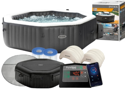 Jacuzzi SPA ogrodowe INTEX 28462 Pure Spa Jet&Bubble Deluxe dla 6 osób Wi-Fi