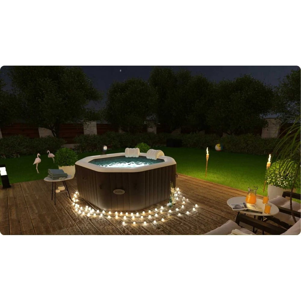 Jacuzzi SPA ogrodowe INTEX 28462 Pure Spa Jet&Bubble Deluxe dla 6 osób Wi-Fi - zdjęcie 9