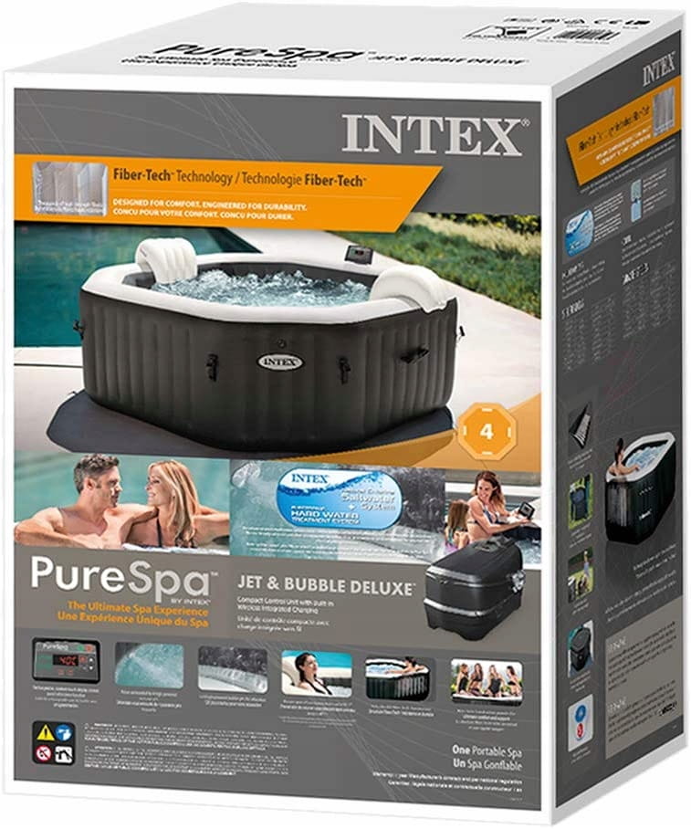 Jacuzzi SPA ogrodowe INTEX 28462 Pure Spa Jet&Bubble Deluxe dla 6 osób Wi-Fi - zdjęcie 10