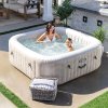 Jacuzzi SPA ogrodowe INTEX 28472 Pure Spa Chevron Deluxe dla 6 osób Wi-Fi  - zdjęcie 12