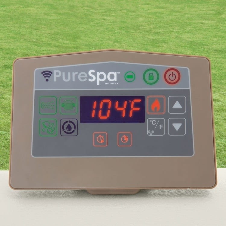 Jacuzzi SPA ogrodowe INTEX 28472 Pure Spa Chevron Deluxe dla 6 osób Wi-Fi  - zdjęcie 13