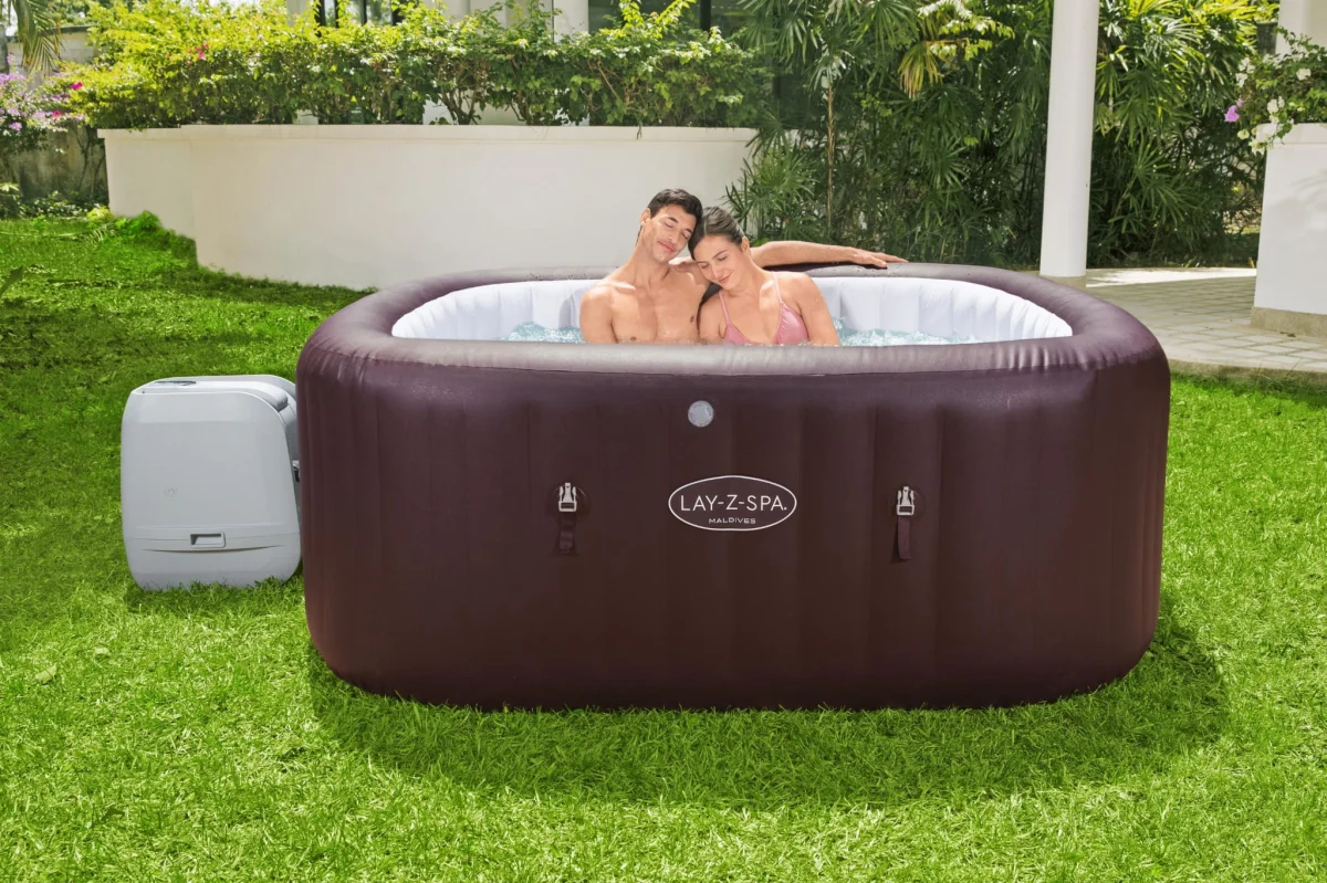 Jacuzzi SPA ogrodowe Bestway 60033 Maldives HydroJet Pro dla 5-7osób 201cm LED - zdjęcie 9