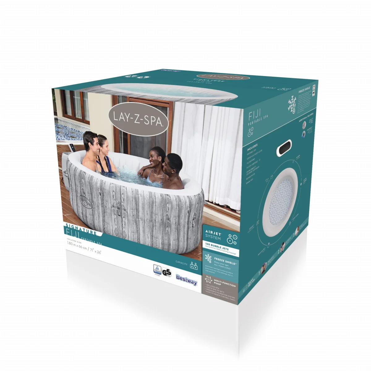 Jacuzzi SPA ogrodowe Bestway 60085 Fiji AirJet Pro 4 osobowe 180cm  - zdjęcie 23