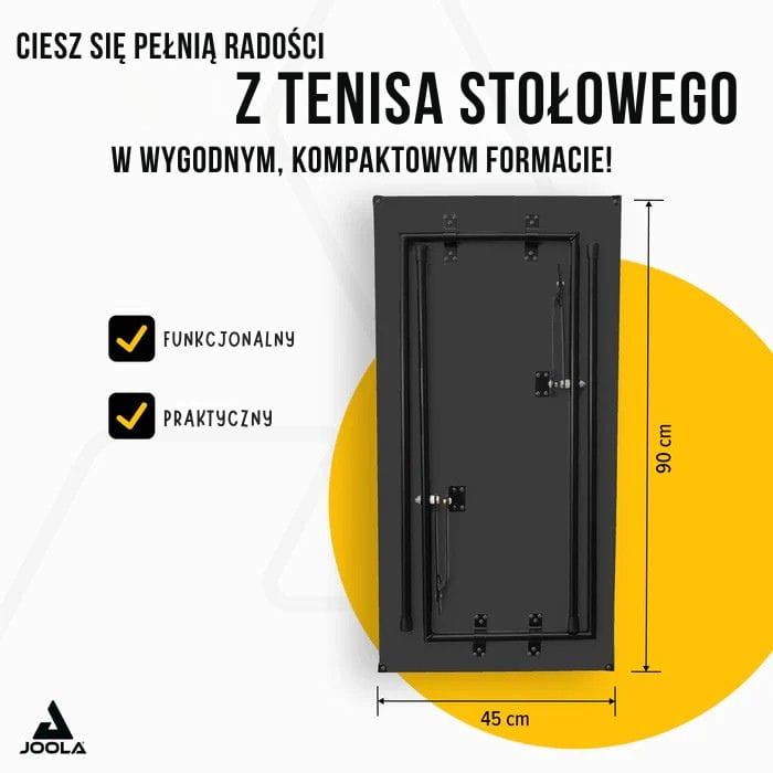 Stół do tenisa stołowego JOOLA MINI 19100 90x45 niebieski z siatką - zdjęcie 9