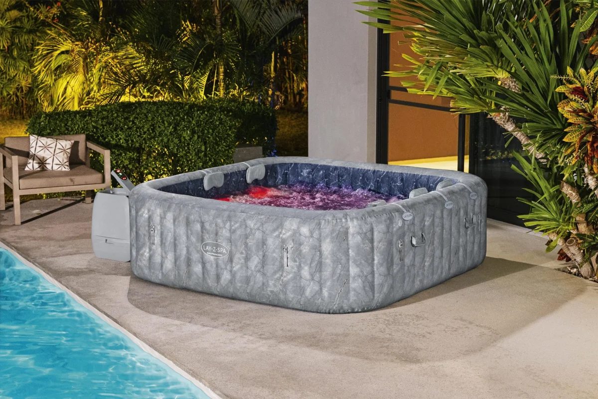 Jacuzzi SPA ogrodowe Bestway San Francisco HydroJet Pro 7osób Wi-Fi LED - zdjęcie 7