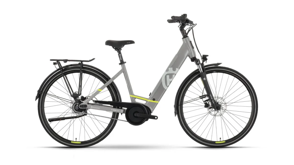 Rower elektryczny miejski Husqvarna Towner 2 BOSCH 49cm 28'' Nexus CB - zdjęcie 3