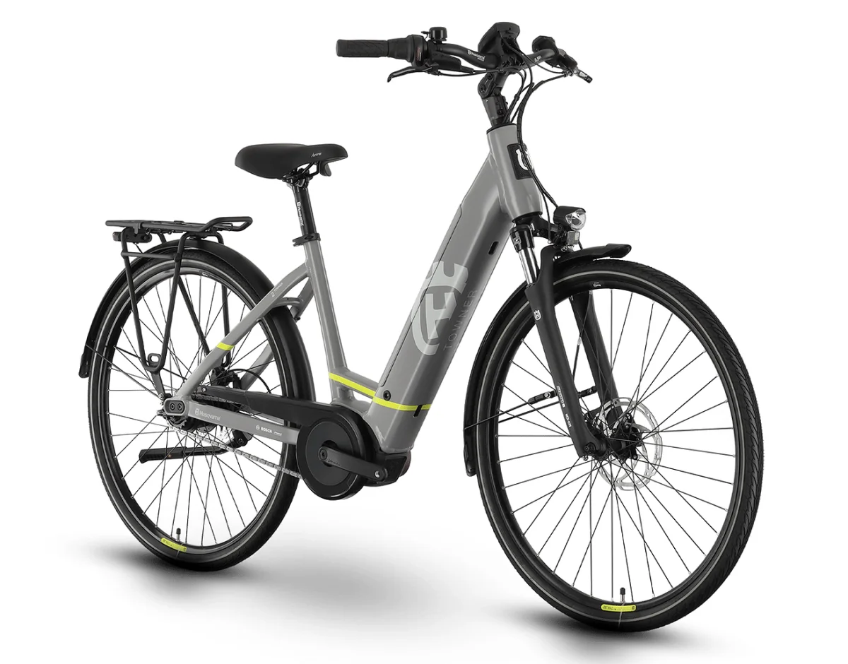 Rower elektryczny miejski Husqvarna Towner 2 BOSCH 49cm 28'' Nexus CB - zdjęcie 2