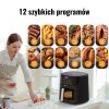 Frytkownica beztłuszczowa AirFryer Balter Home HL-551T 1500 W 5,5L - zdjęcie 8