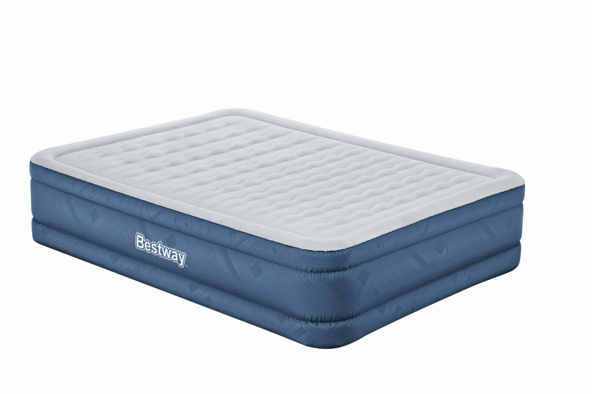 Materac dmuchany dwuosobowy Bestway 69075 z pompką elektryczną 203cm - zdjęcie 7
