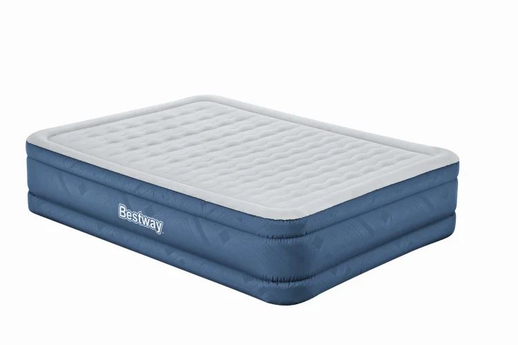 Materac dmuchany dwuosobowy Bestway 69075 z pompką elektryczną 203cm - zdjęcie 7