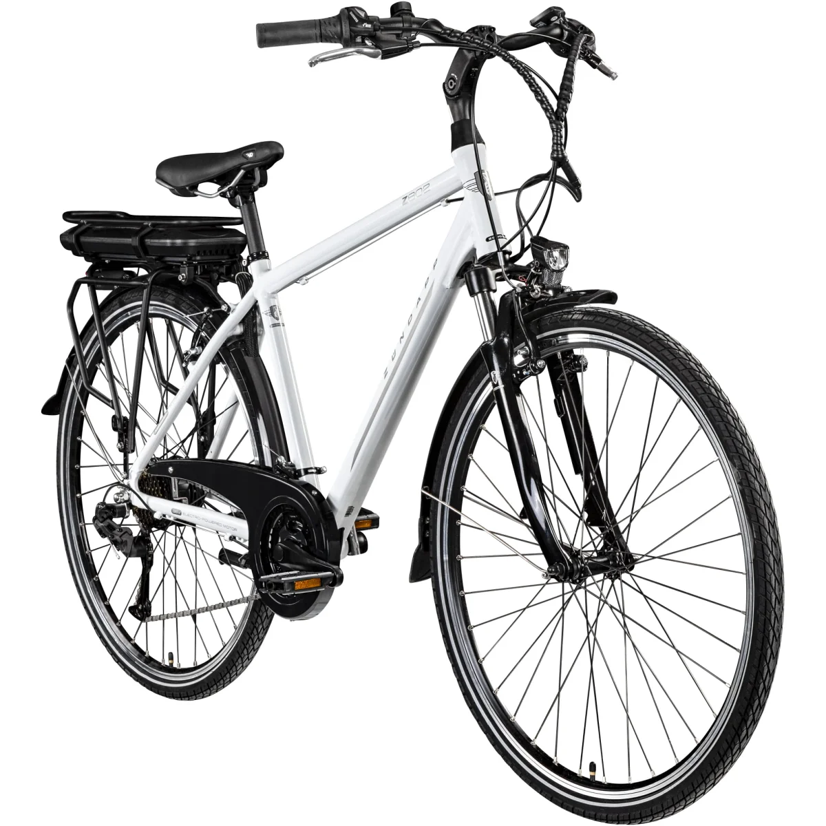 Rower elektryczny trekkingowy Zundapp Z802 19" 28" 250W 10,4Ah UE 2024 - zdjęcie 4