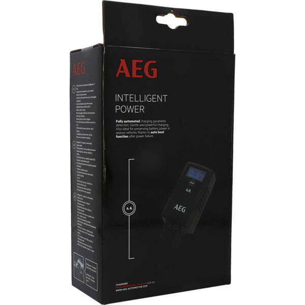 AEG Prostownik Automatyczny z Mikroprocesorem AEG LD4 6/12V, 4A - zdjęcie 7