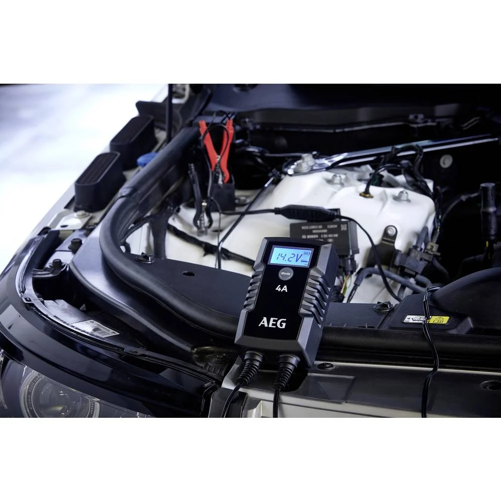 AEG Prostownik Automatyczny z Mikroprocesorem AEG LD4 6/12V, 4A - zdjęcie 2