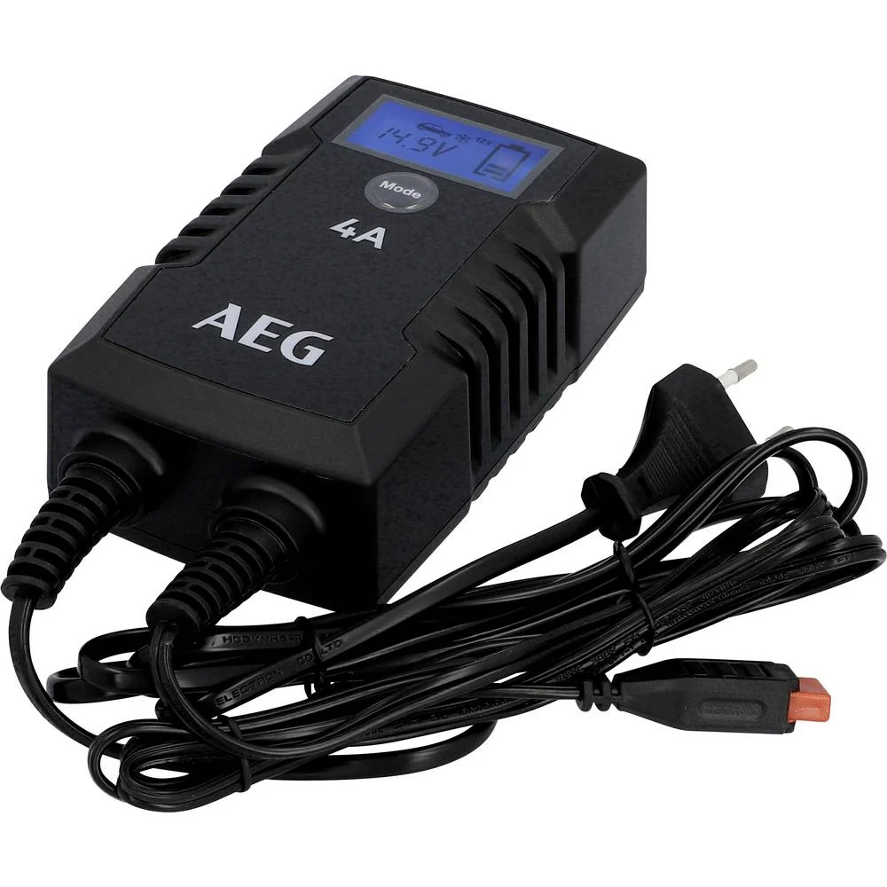 AEG Prostownik Automatyczny z Mikroprocesorem AEG LD4 6/12V, 4A - zdjęcie 4