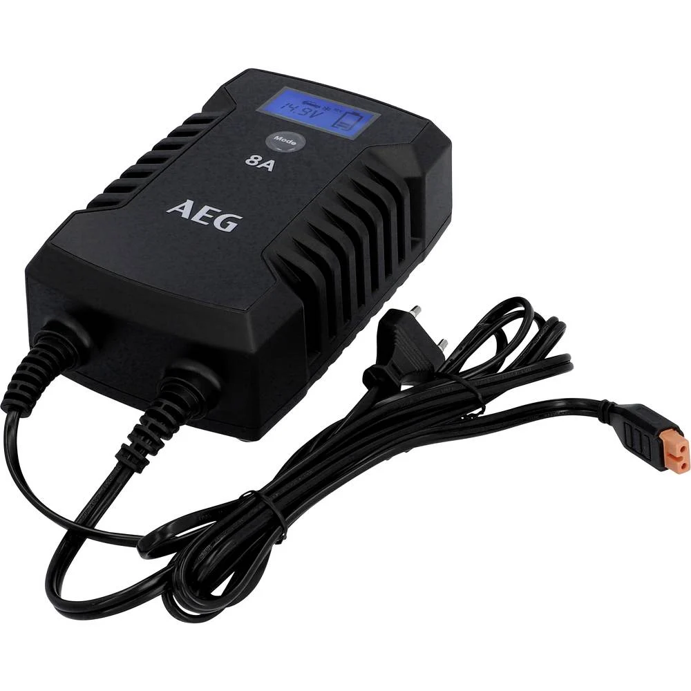 AEG Prostownik Automatyczny z Mikroprocesorem AEG LD8 12/24V, 8A - zdjęcie 3