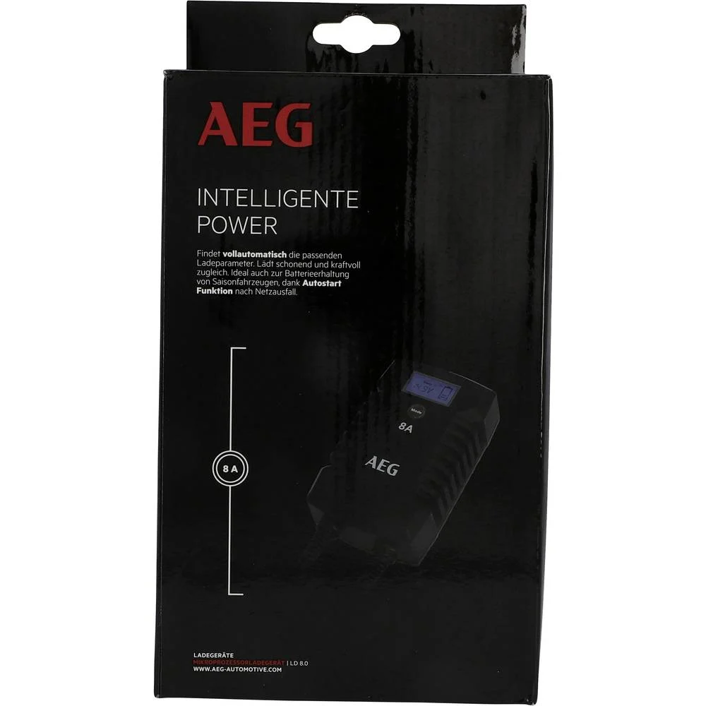 AEG Prostownik Automatyczny z Mikroprocesorem AEG LD8 12/24V, 8A - zdjęcie 7