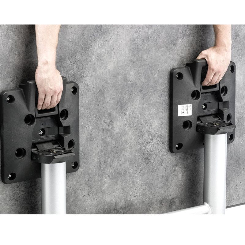 Stół składany Kettler Tube 0105120-0001 140x95cm srebrny - zdjęcie 5