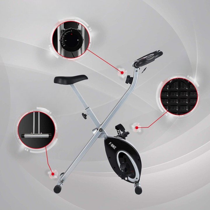 Rower rowerek treningowy stacjonarny regulowany składany ULTRASPORT - zdjęcie 4