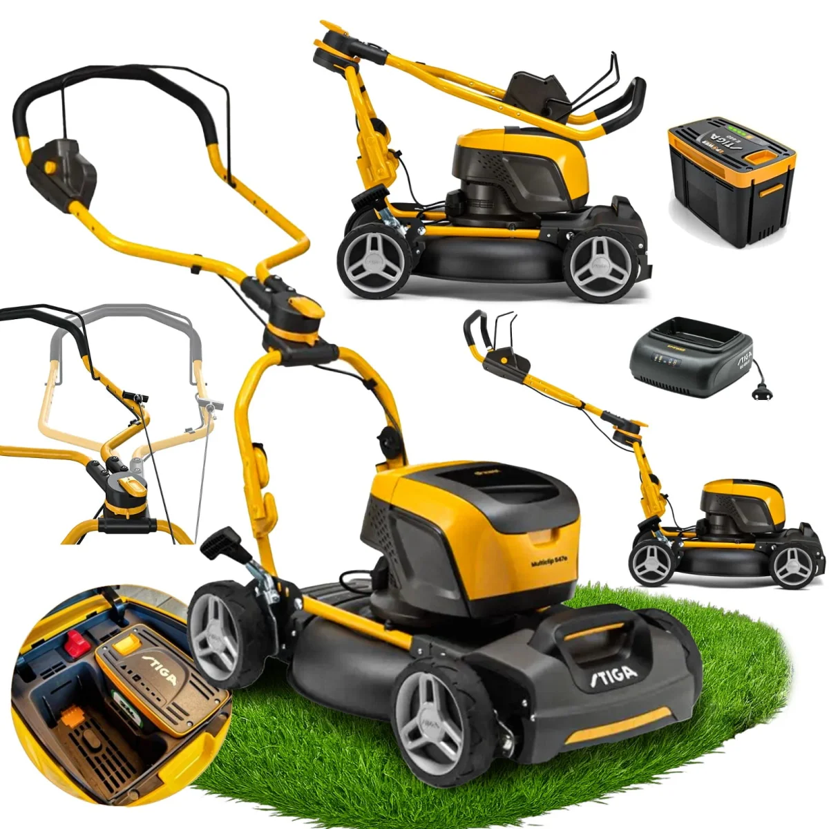 Kosiarka akumulatorowa STIGA Multiclip 547e Kit