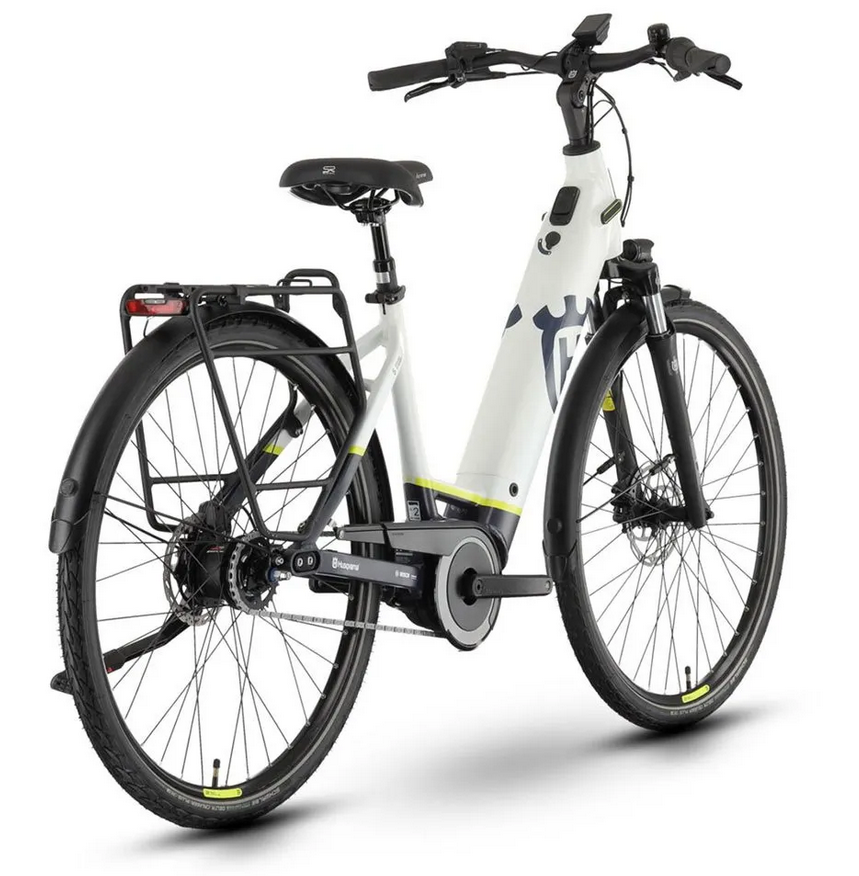 Rower elektryczny miejski Husqvarna Grand Towner 5 BOSCH 49cm 28'' Nexus FW - zdjęcie 3