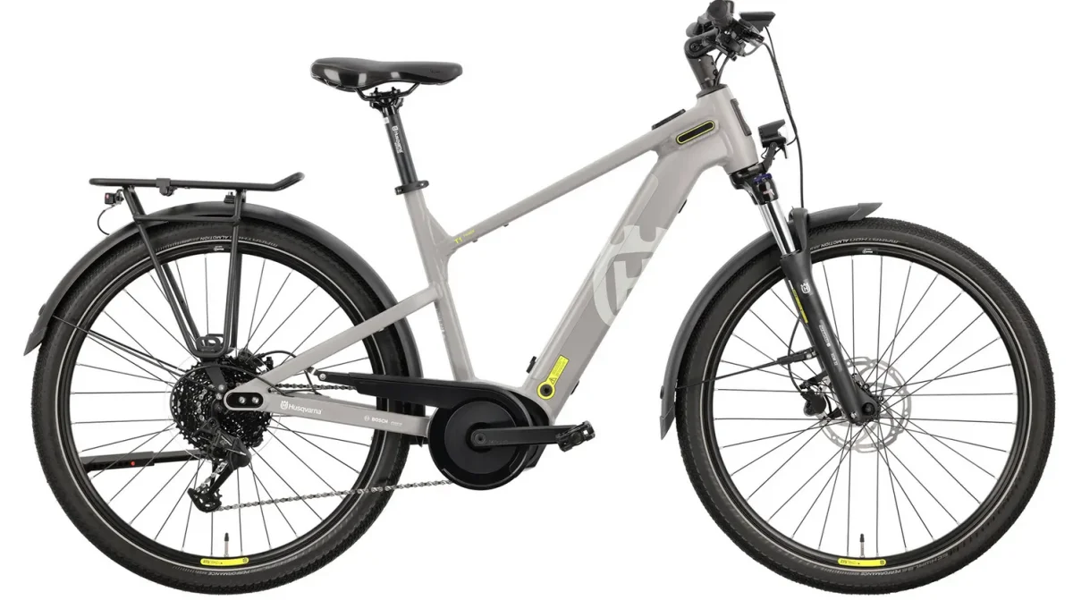 Rower elektryczny trekkingowy Husqvarna Tourer T1 BOSCH 27,5" M 48cm 75Nm - zdjęcie 4