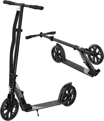 Hulajnoga CITYGLIDE C200 lekka składana czarna - zdjęcie 2