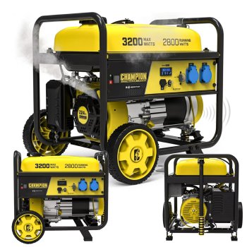 Agregat prądotwórczy CHAMPION jednofazowy 3200 Watt AVR