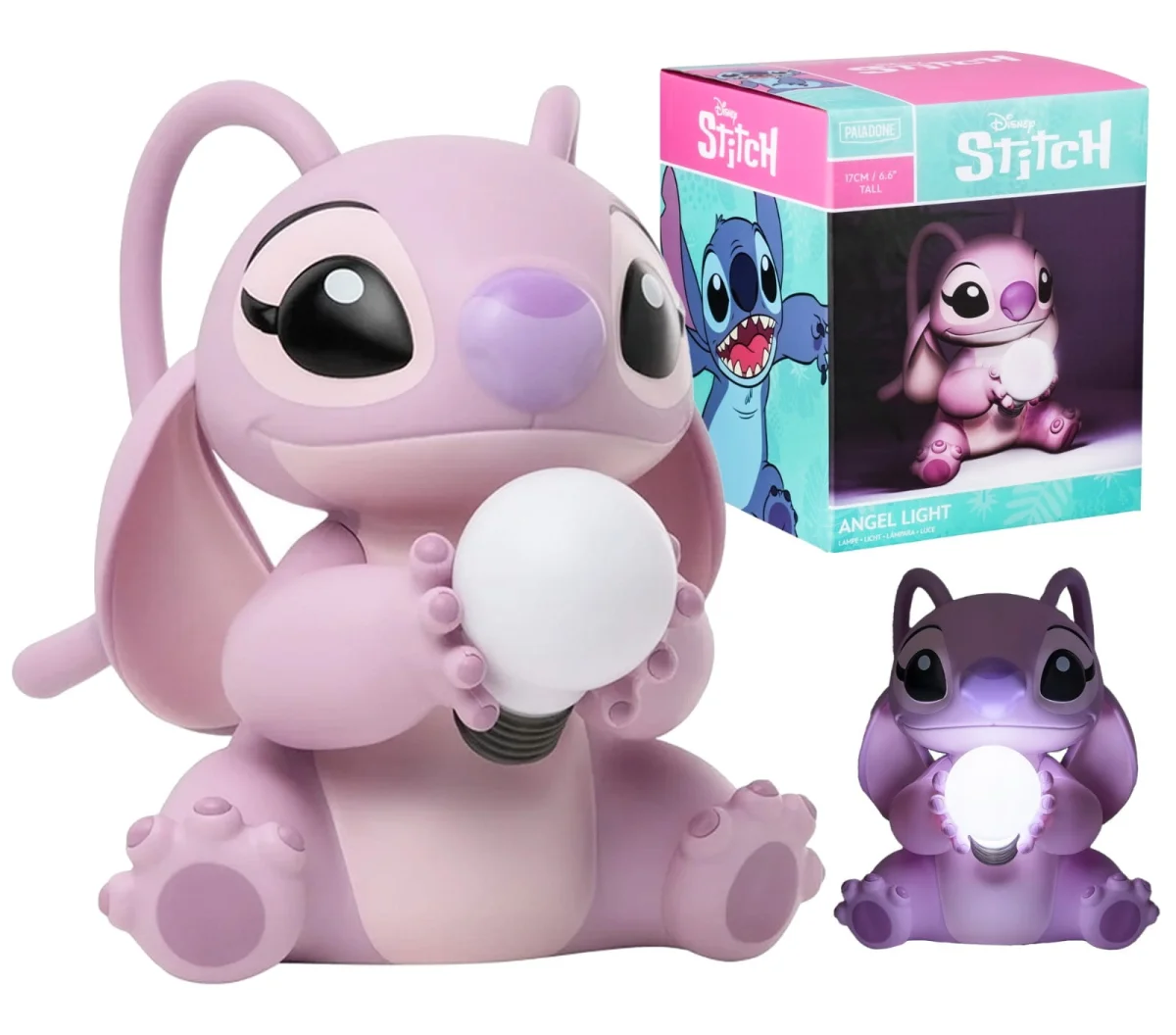 Lampka 3D Disney Stitch Angel Paladone 17cm
