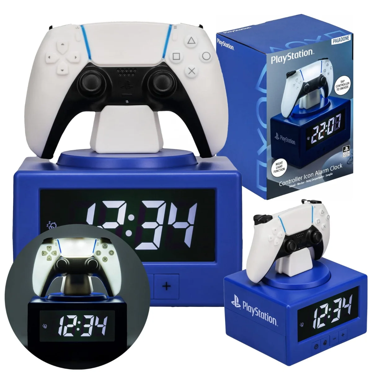 Budzik Playstation pad kontroler Paladone licencja