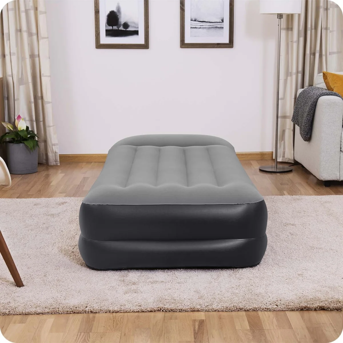 Materac dmuchany BESTWAY 67401 welurowy z pompką - zdjęcie 10