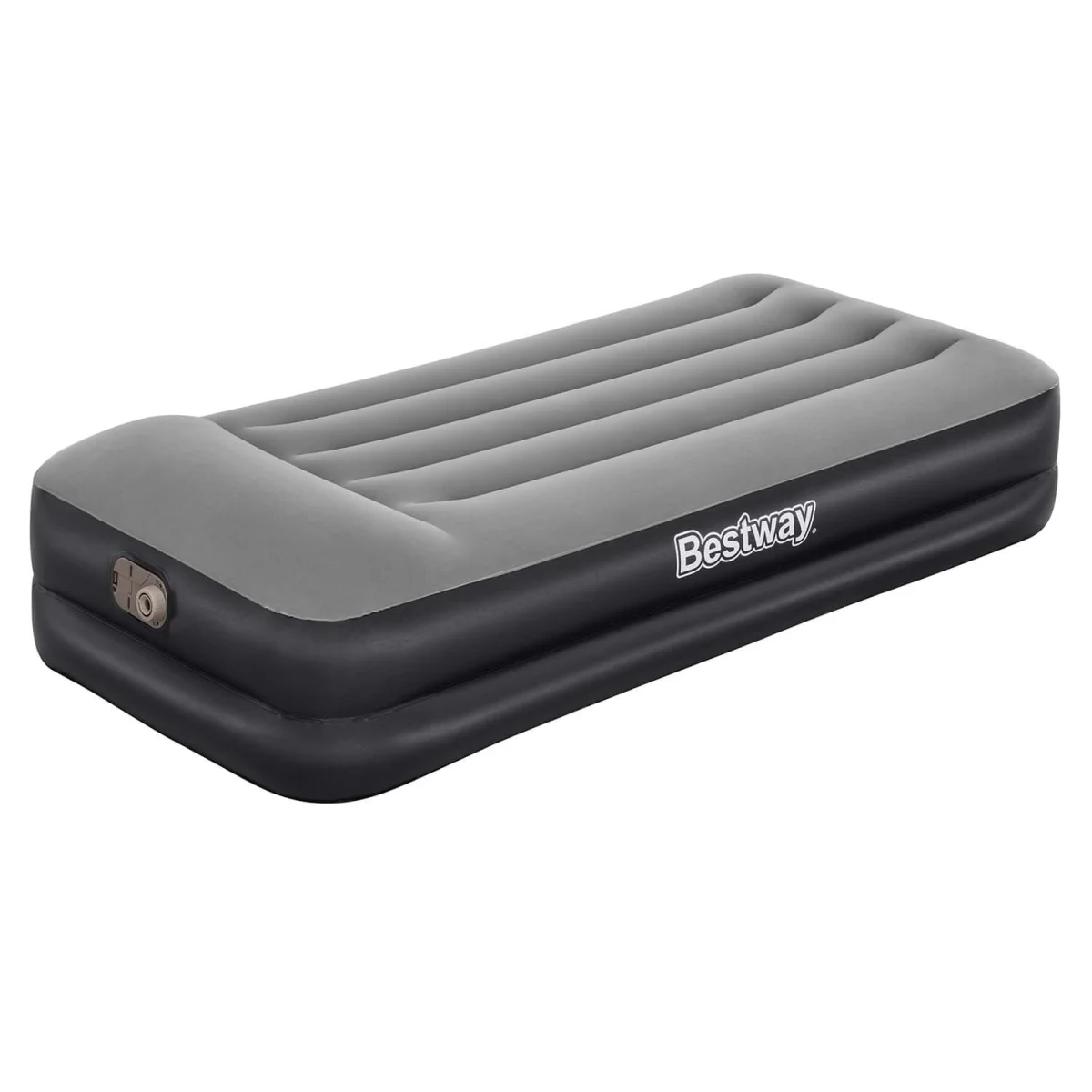 Materac dmuchany BESTWAY 67401 welurowy z pompką - zdjęcie 6