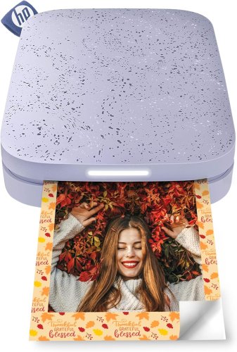 Przenośna drukarka natychmiastowa fotograficzna HP Sprocket 2 "x 3" błyskawiczna Lila