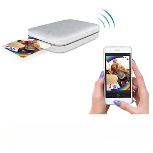 Przenośna drukarka natychmiastowa fotograficzna HP Sprocket 2 "x 3" błyskawiczna szara - zdjęcie 8