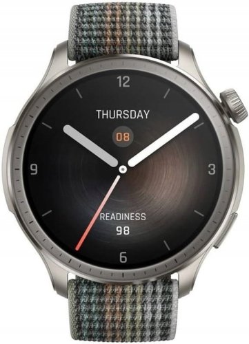 Smartwatch zegarek sportowy Amazfit Balance NFC 46mm szary OUTLET