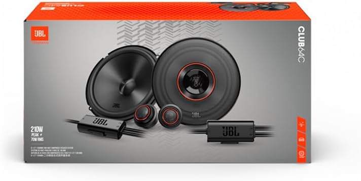 Głośniki samochodowe JBL Club 64C Gen 3 dwudrożne zestaw - zdjęcie 10