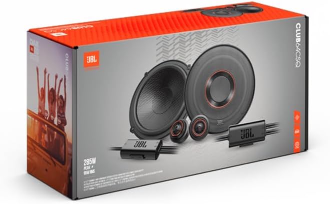 Głośniki samochodowe JBL Club 64CSQ Gen 3 dwudrożne zestaw - zdjęcie 9