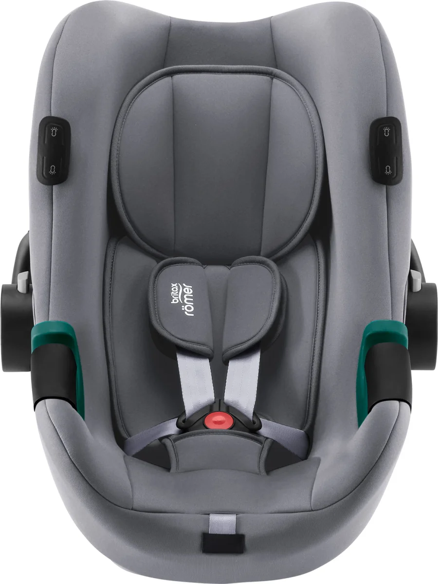 Fotelik samochodowy BRITAX Römer BABY-SAFE iSENSE BR Frost Grey - zdjęcie 7
