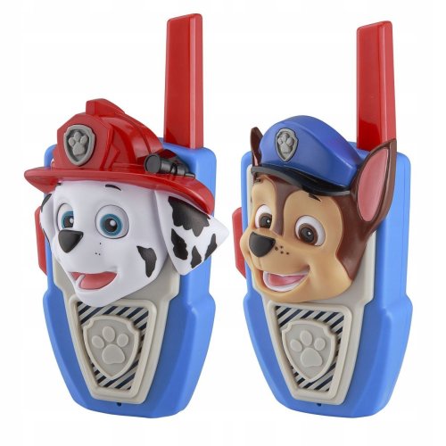 Krótkofalówki Psi Patrol walkie talkie Marshall Chase zestaw 2 sztuki - zdjęcie 2