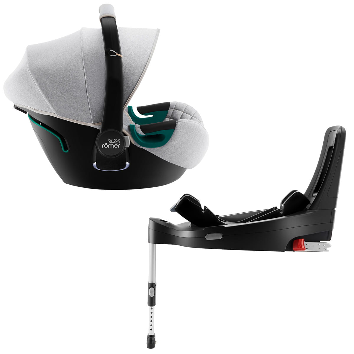 Fotelik samochodowy BRITAX Römer BABY-SAFE iSENSE i-Size z bazą - zdjęcie 3