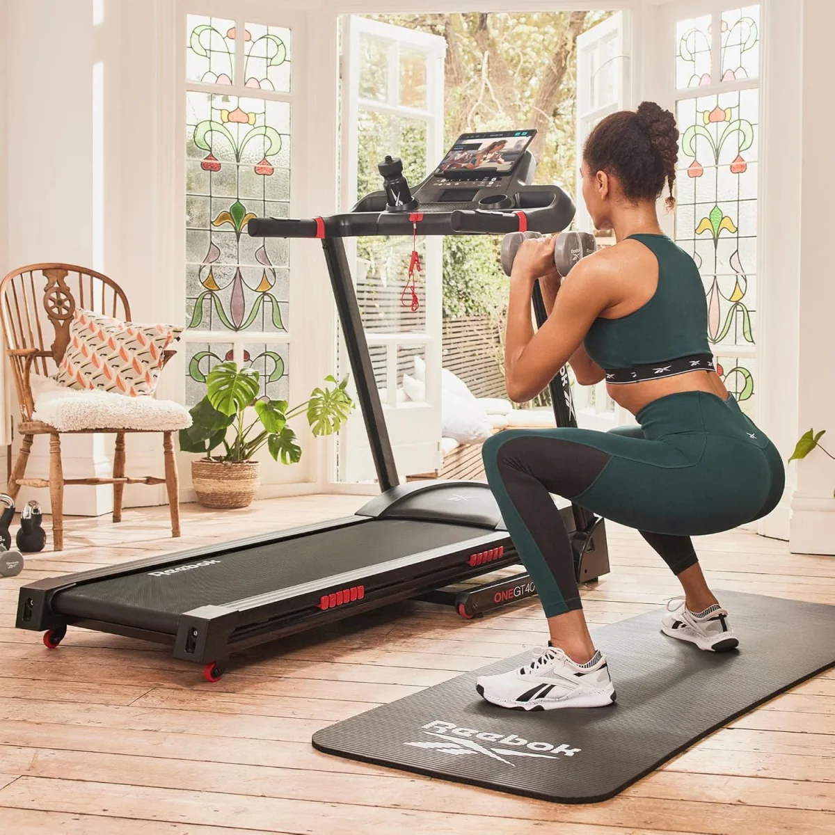 Bieżnia Elektryczna treningowa REEBOK GT40z 2KM 18km/h 110kg - zdjęcie 9