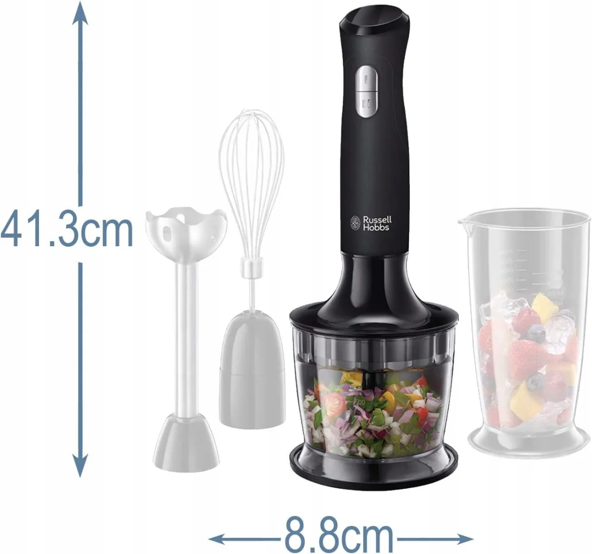 Blender ręczny 3w1 Russell Hobbs 24702-56 500 W czarny - zdjęcie 10