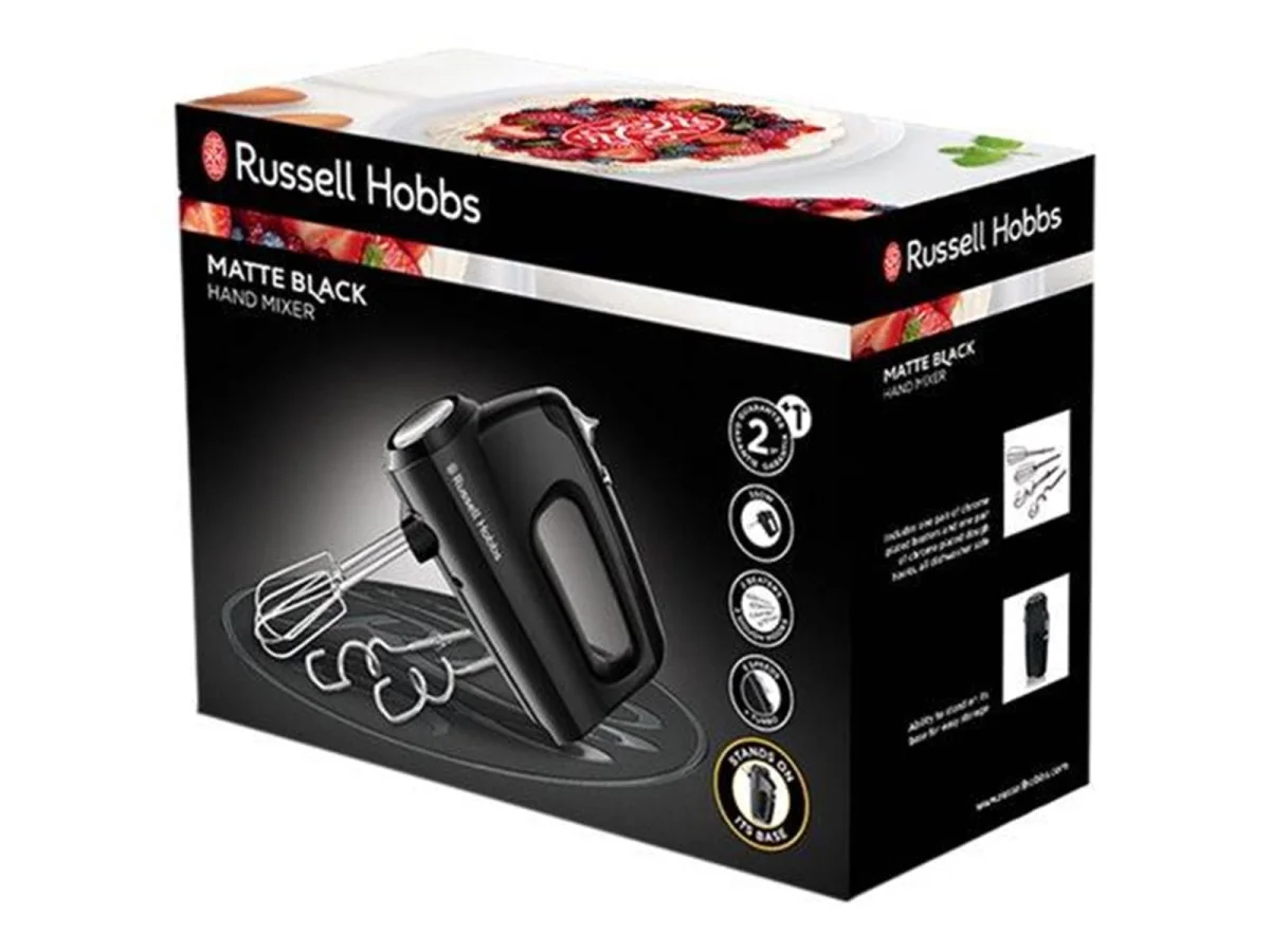 Russell Hobbs Mikser ręczny Matte 24672-56 350 W czarny - zdjęcie 10