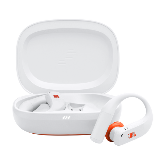 Słuchawki bezprzewodowe JBL Endurance Peak 4 białe - zdjęcie 2